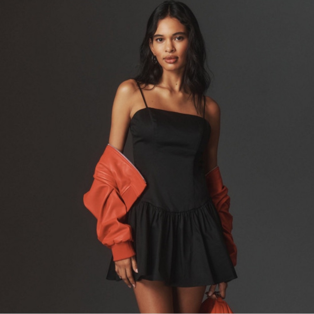 Maeve Drop-Waist Mini Dress